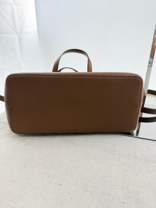 Tory Burch small leather top handle tote bag with strap