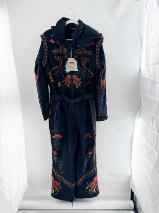 Farm Rio x White Space ski snow jumpsuit, M