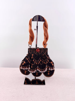 Pat Vini victorian style beaded evening bag