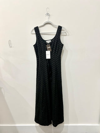 Merlette olea eyelet midi dress, 4