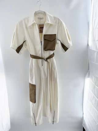 Tibi jumpsuit with contrast details, 4