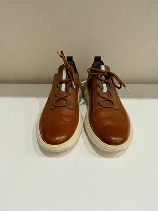 Cole Haan Zerogrand Work From Anywhere Leather Oxford Sneaker Brown Men's 12M