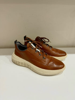 Cole Haan Zerogrand Work From Anywhere Leather Oxford Sneaker Brown Men's 12M