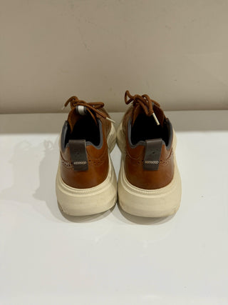 Cole Haan Zerogrand Work From Anywhere Leather Oxford Sneaker Brown Men's 12M