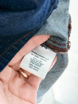 Veronica Beard denim and corduroy jacket, S