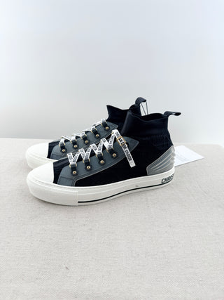 Dior technical knit walk'n'dior sneakers high top, 40