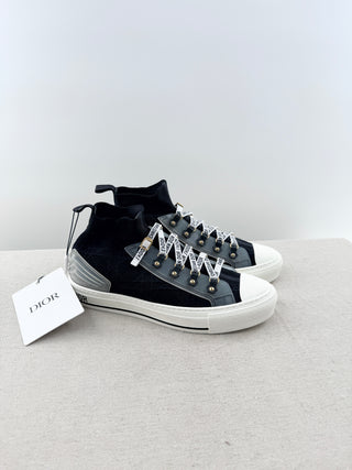 Dior technical knit walk'n'dior sneakers high top, 40