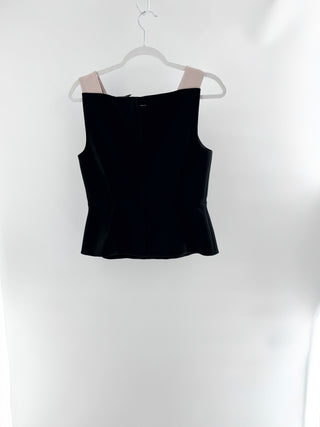 BCBG Max azria tailored colorblock sleeveless top, S