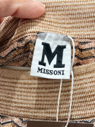 Missoni pattern sweater with metallic thread, 2