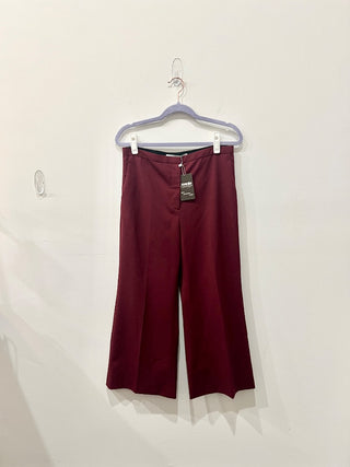 Rosetta Getty wide leg crop pants virgin wool, 6