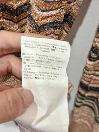 Missoni pattern sweater with metallic thread, 2
