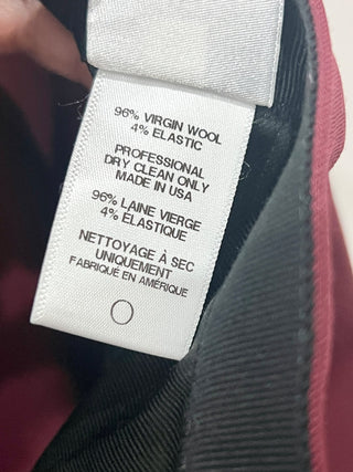 Rosetta Getty wide leg crop pants virgin wool, 6