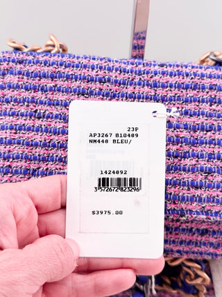 Chanel tweed wallet on chain Chanel 19 bag