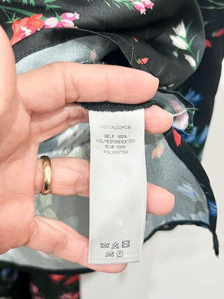 Carolina Herrera floral print matching set blouse and pants, 4