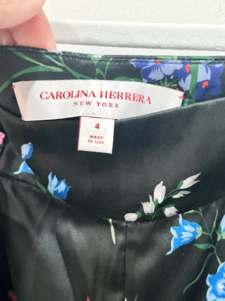 Carolina Herrera floral print matching set blouse and pants, 4
