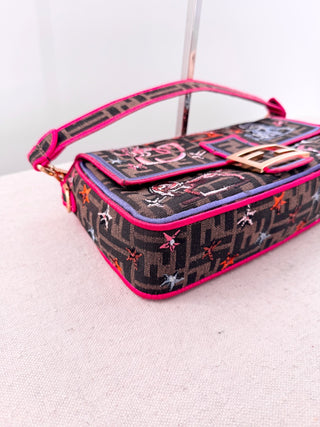 Fendi *** RARE astrology zucca baguette bag 2023