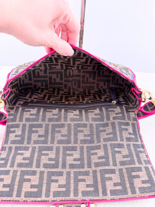 Fendi *** RARE astrology zucca baguette bag 2023