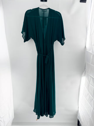 Reformation pebbles winslow wrap long dess, XS petite