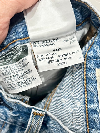 Levi's Short Denim Jeans, 14 inch waist size