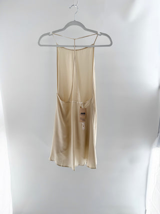 Joah Brown 100% silk mini dress, M