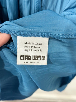 Ciao Lucia sleeveless ruched mini dress, M