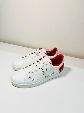 Valentino leather sneakers with studs, 7