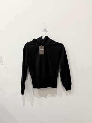 Balenciaga crop hoodie sweatshirt, S