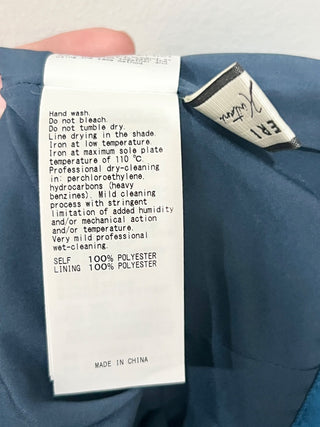 Ameri wide leg satin pants, S