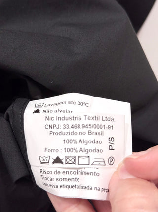 Adriana Degreas long ruffle dress cotton, S