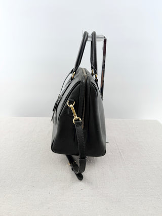 Prada saffiano leather lux bowler bag