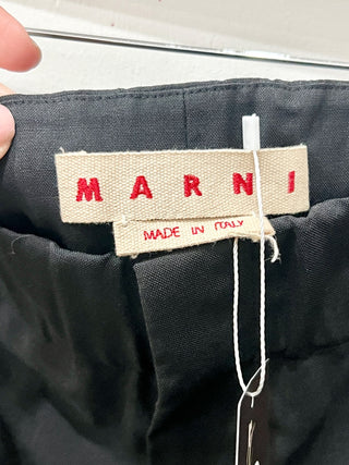Marni low crotch crop pants, 40 IT / US 4