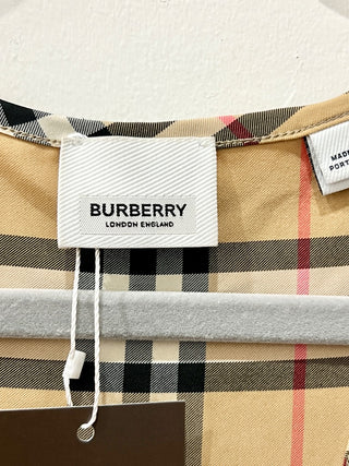 Burberry checkered bra top, L