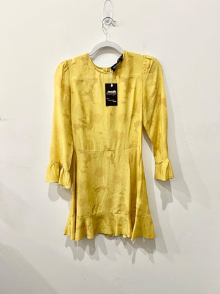 Realisation Yellow Dress w/sunflower design, XS