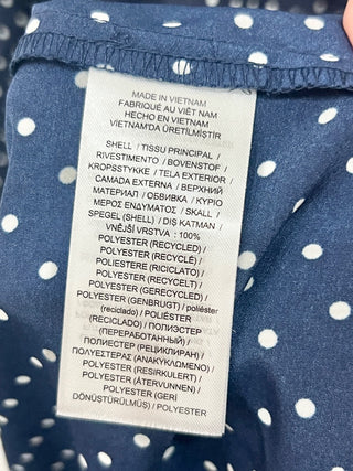 Ralph Lauren polka dot shirt dress midi, 0