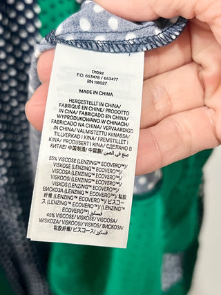 Boden ;polka dot midi shirt dress, 0 R