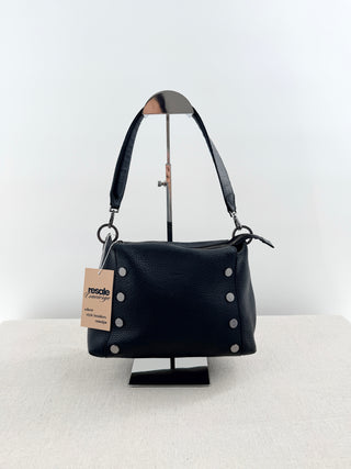 hammitt shoulder bag featuring Hammitt's signature soft pebbled leather detail, designed with zip top closure