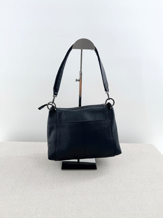 hammitt shoulder bag featuring Hammitt's signature soft pebbled leather detail, designed with zip top closure
