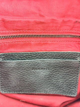 hammitt shoulder bag featuring Hammitt's signature soft pebbled leather detail, designed with zip top closure