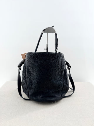 Alexander Wang studded leather bucket bag with strap
