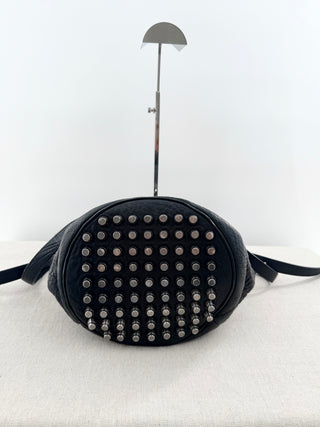 Alexander Wang studded leather bucket bag with strap