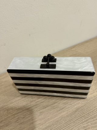 Edie Parker acrylic clutch with mirror inside