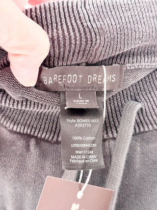 Barefoot Dreams Malibu CozyTerry Crossover Hoodie With Matching Lounge Pants Set, Hoodie - S / Pants - L
