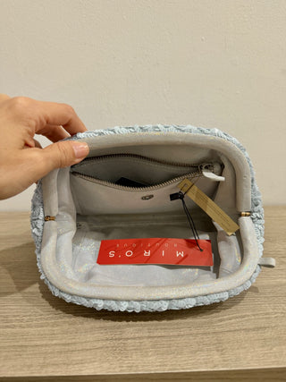 Deepa Gurnani sequin clutch bag