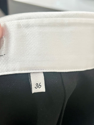 K-Koncept black and white high rise pants, 36 / S