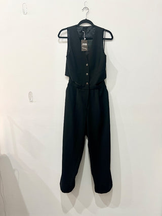 Zara vest style jumpsuit, M