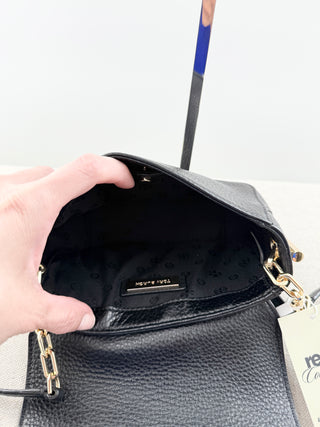 Tory Burch Pebbled Leather Flap Crossbody
