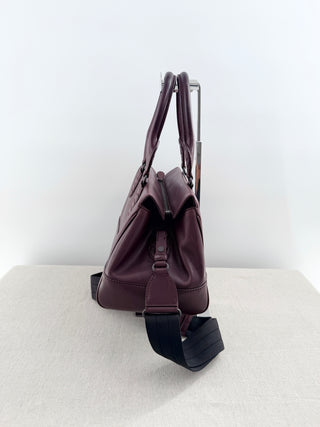 Bottega Veneta ducale bag leather with intrecciato detail and strap