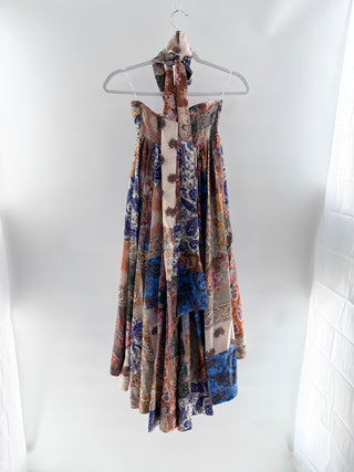 Zimmermann devi halter maxi dress, 2P