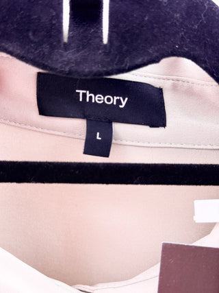 Theory Sunaya HP Cuff Blouse, L