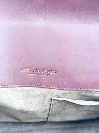 Bottega Veneta ducale bag leather with intrecciato detail and strap
